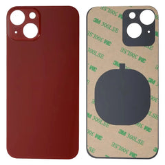 Back Glass+3M glue For IPhone 13-13 Mini Back Cover Glass Fast Replacement Housing Battery Cover Big Hole Rear Glass