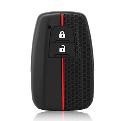 Silicone Key cover case for Toyota Camry RAV4 Highlander Avalon C-HR Prius Corolla GT86