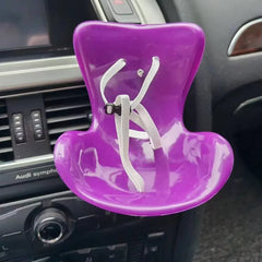 15-17cm Car Doll Seat Doll Safety Seat Cute Doll Air Outlet Aromatherapy Decoration Automobile Interior Ornament Accessorie Gift