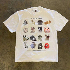 American Sle Retro ort Sve T-irt ex Cotton Summer Faion Casual Wear without Tag Suitable for Men And Women