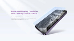 هاتف OUKITEL P1 الذكي فائق النحافة - Android 14 Helio G99 شاشة AMOLED مقاس 6.7 بوصة وتردد 120 هرتز وذاكرة وصول عشوائي (RAM) سعة 8 جيجابايت وذاكرة قراءة فقط (ROM) سعة 256 جيجابايت وكاميرا بدقة 50 ميجابكسل وبطارية 5150 مللي أمبير في الساعة وتقنية NFC