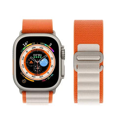 Alpine Strap for Apple Watch Bands 44mm 40mm 49mm 45mm 41mm 38mm 42mm Nylon Bracelet Iwatch Ultra 2 Series 9 3 4 5 6 7 8 SE Belt