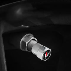 أغطية صمامات إطارات وعجلات سيارات جديدة مكونة من 4 قطع، ملحقات مُجددة متوافقة مع TRD TOYOTA Crown Reiz Corolla Prada Alphard Yaris Vitz Camry GT