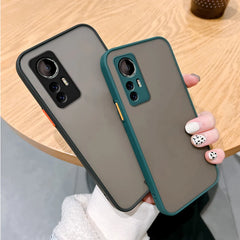 جراب هاتف مقاوم للصدمات لهاتف Xiaomi Mi 14T 13T 12T 14 12 13 11 Lite 5G NE 12X Poco X5 X3 NFC F3 F5 Pro غطاء خلفي صلب بإطار ناعم