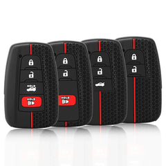 Silicone Key cover case for Toyota Camry RAV4 Highlander Avalon C-HR Prius Corolla GT86