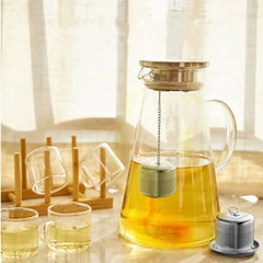Extended Chain Hook Stainless Steel Tea Infuser Ball Brew Tea Extra Fine Mesh Loose Tea Steeper Ball Shape Mesh Filter Strainer