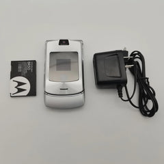 Original Motorola RAZR V3i Unlocked Refurbished Mobile Phone GSM 850 / 900 / 1800 / 1900 Good Quality With 1 Year Warranty