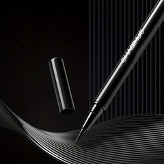 Black eyeliner with thin tip, non-smudged liquid eyeliner, long-lasting makeup and color that does not fade easily for beginners