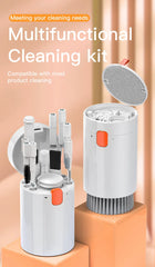 20 in 1 Cleaning Kit Computer Keyboard Cleaner Brush Earphones Cleaning Pen Screen Clean Tools Keycap Puller Multifunctional Set