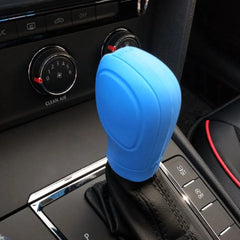 Automatic Gear Car Gear Shift Knob Cover Non-Slip Car Interior Auto Shifter Handle Cover Silicone Handle Protective Covers Car