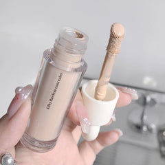 Flawless Finish Liquid Concealer Full Coverage for Blemishes Dark Circles & Freckles Smooth Application Long-Lasting,