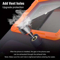 Waterproof Phone Case Holsters & 15m Diving 50ft Swimming Premium Protective Housing & Lanyard For iPhone Samsung 6.8" Phone
