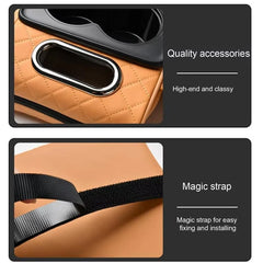 Auto Center Console Armrest Cushion With 2 Cup Holder Armrest Heightening Pad Auto Amrest Pillow Cover Pad for All Seasons