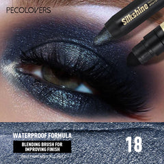 1PC Eye Brightening, Sponge Tip, Easy To Apply, Even and Smooth, 2-in-1 Eye Shadow Stick, Perfect for Music Festivals
