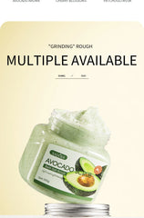 Body Scrub Face Collagen Body Wash SADOER Exfoliating Fruit Bath Salt Scrub Moisturizing Gentle Smooth Skin Refresh Cleaning Hot