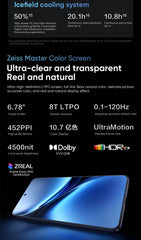 China Version VIVO X200 PRO 5G Dimensity 9400 CPU 6.78 inch AMOLED 120HZ Screen 6000mAh 90W Flash Charger OTA NFC 50MP camera