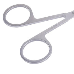 1 Pcs Professional Stainles Nails Eyebrow Nose Eyelash Cuticle Trimmer Epilator Scissor Manicure Tool Curved Pedicure Scissors