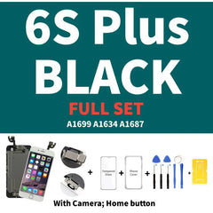 AAA Display for iPhone 5 5S 5SE 6 6S 7 8 Plus LCD Display Full Set Assembly Touch Screen Digitizer Replacement Pantalla+Camera