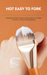 Hot Sale Flat Head Makeup Brush GECOMO Foundation Brush Quickly Apply Foundation Makeup