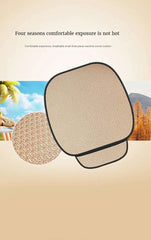 Summer Cool  Car Seat Cover  Cool Breathable  Fabric Car Front Seat Cushion/Rear Seat  Cushion/Three -piece