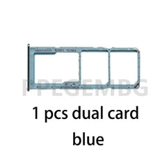 A51 4G A515 For Samsung Galaxy A51 2020 A515F Battery Case Housing Chassis Middle Frame Back Cover + Camera Lens Repair Parts