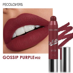 Color Velvet Matte Lipstick Pen Red Lip Liner Waterproof Long-lasting Non-stick Cup Color Lipstick