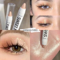 White Eyeliner Multicolour Shiny Glitter Eyeshadow Pencils Eye Tip Brightening Waterproof High-gloss Silkworm Pen Eye Makeup