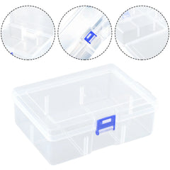 Clear Plastic Box Rectangular Box Screwdrivers Bits Tools Bleads Dustproof Waterproof Packing Storage Cases Container