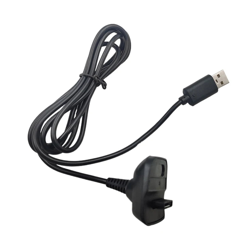 For XBOX 360 Wireless Controller Handle Connection Cable Accessory 1.5M USB Play Charging Charger Cable Cord