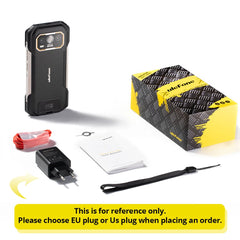 هاتف Ulefone Armor 27T Pro 5G Rugged Phone 10600mAh Android 14 هاتف ذكي 50MP + 64MP كاميرا ليلية 6.78 بوصة 120 هرتز 24GB + 256GB NFC Mobile