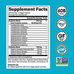 Daily probiotic supplement—helps burn fat metabolism and promotes nutrient digestion and gut health for adult men and women