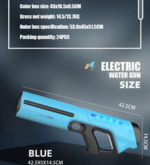 2025 New Automatic Water Absorbing Electric Water Gun Outdoor Beach Swimming Pool Entertainment Adults And Boy Kid Water Gun Toy