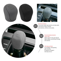 6 Color Gear Shift Non Slip Grip Handle Case Silicone Gear Shift  Knob Cover Automobiles Gear Shift Collars Car Accessories