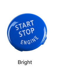 Car Engine START Button Replace Cover STOP Switch Accessories Key Decor For BMW X1 X5 E70 X6 E71 Z4 E89 3 5 Series E90 E91 E60