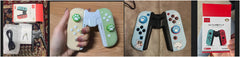 Aolion Charging Grip Bracket for Switch 2/1 Joycon Handle Gaming Controller Grip Charging Station for Switch Accessories