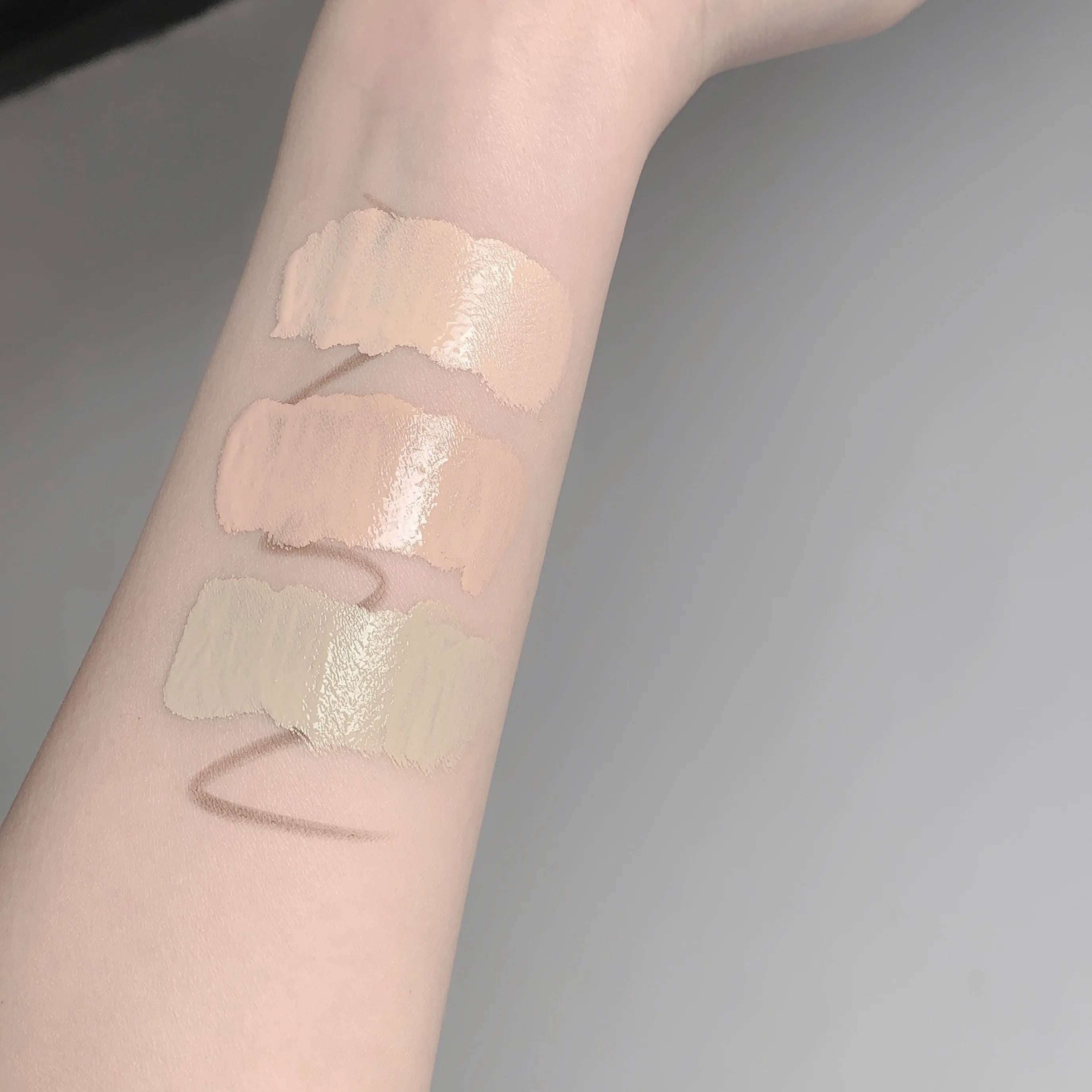 3 Colors Silky Concealer Concealer Cover Acne Marks Spots Dark Eye Circles Face Brightening Skin Whitening Concealer