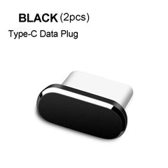Metal Type C Dust Plugs Cellphone Anti-dust Protectors for Apple IPhone 15 Pro Max/15 Plus/15 Pro Samsung Dustplug