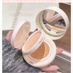 2 in 1 Double Layer Powder Cushion Clear Natural Lasting Brightening Gege Bear Makeup Concealer Loose Powder Cushion Cream
