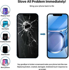 شاشة بديلة ممتازة لهاتف iPhone 16 Pro مقاس 6.9 بوصة مع إطار محول رقمي لشاشة LCD للهاتف المحمول مع أداة تجميع كاملة
