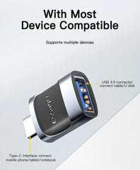 Essager OTG Type C To USB Micro USB To Type C Adapter OTG USB To Type C Adapter For Macbook Xiaomi HUAWEI Samsung OTG Connector