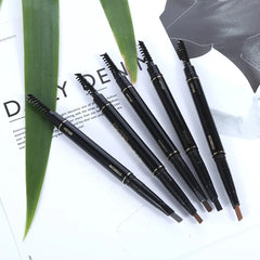 Double-Ended 5 Colors Eyebrow Pencil Natural Non-fading Waterproof Long-Lasting Filling And Outlining Eyebrow