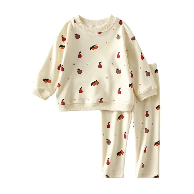 Fashion Baby Clothes Set Spring Autumn Toddler Baby Girl Casual Tops Sweater + Pants Baby Boy Clothing Outfits