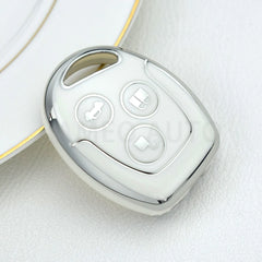 For Ford Mondeo Focus Fusion Fiesta Galaxy Transit 2008 2006 2007 Tpu 3 Bottons Car Key Case Cover Shell Accessories