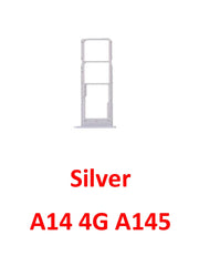 Sim Card Tray For Samsung Galaxy A14 4G A145 Phone New SIM Chip Micro SD Slot Adapter Holder For A14 5G A146 A146U