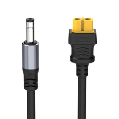 16AWG XT60 Female To DC5521 Male Power Cable Adapter for Solar Power Station and Laptops