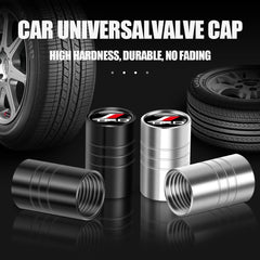 4Pcs Car Styling 3D Metal Wheel Tire Valve Caps Rim Accessories For Toyota RAV4 C-HR Camry Yaris Prius TRD GR Highlander Crown
