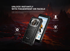 FOSSiBOT F101 PRO Smartphone 8GB 128GB 10600mAh 18W Fast Charge Mobile Phone 24MP 5.45'' HD+ Display Android 13 OS Cellphone