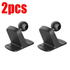 Car Cell Phone Holder Base 17mm Ball Head Base Dashboard Mounting Suction Cup Anti-slip Bracket Air Outlet Clip Car Accessories