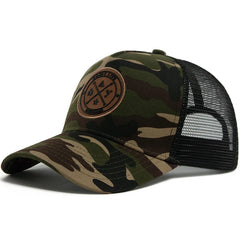قبعة بيسبول صيفية شبكية للنساء والرجال من ENJOY LIFE مع رقعة حروف Snapback قبعة كاجوال قابلة للتنفس للجنسين قبعات سائقي الشاحنات في الشارع الهيب هوب
