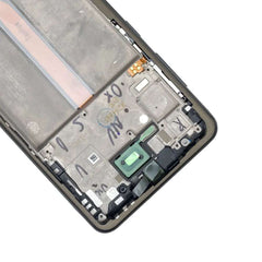 NEW For Samsung A33 A52 A52S A72 A52 5G A54 A73 Front Housing LCD Frame Bezel Plate Replacement Repair Part With Side Button